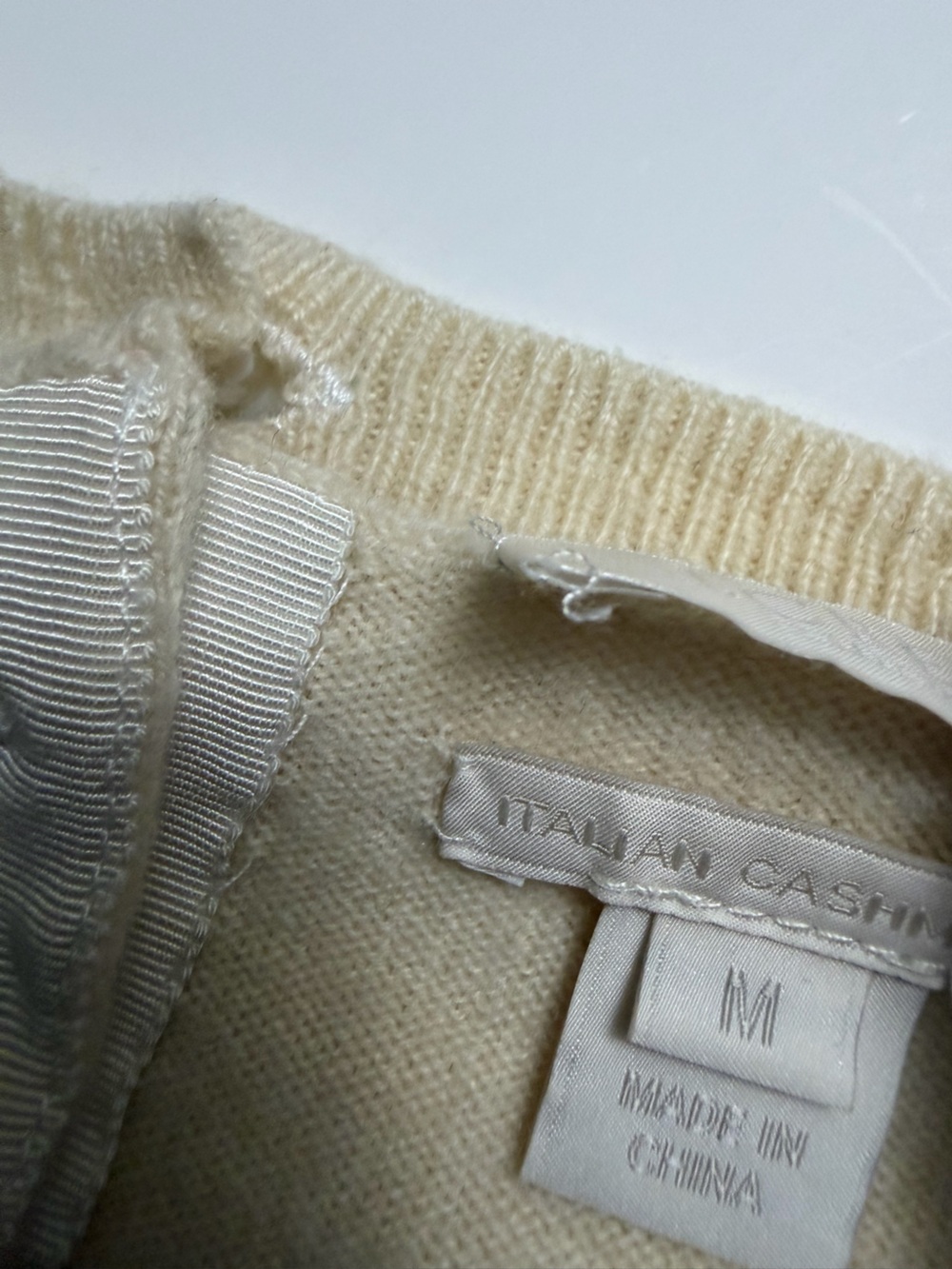 J. Crew | Tops | Jcrew Collection 0 Italian Cashmere Button Back Shell ...